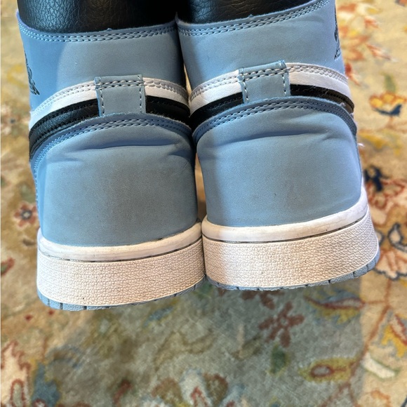 Blue Jordan 1 high size 10 - Picture 7 of 9